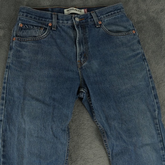Levi's Other - Levi's 505 Jeans Mens 30x30 Blue Medium Wash Regular Fit Denim Straight Leg Y2K